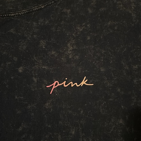 PINK Victoria’s Secret Varsity Crew Neck Tee - Picture 7 of 12